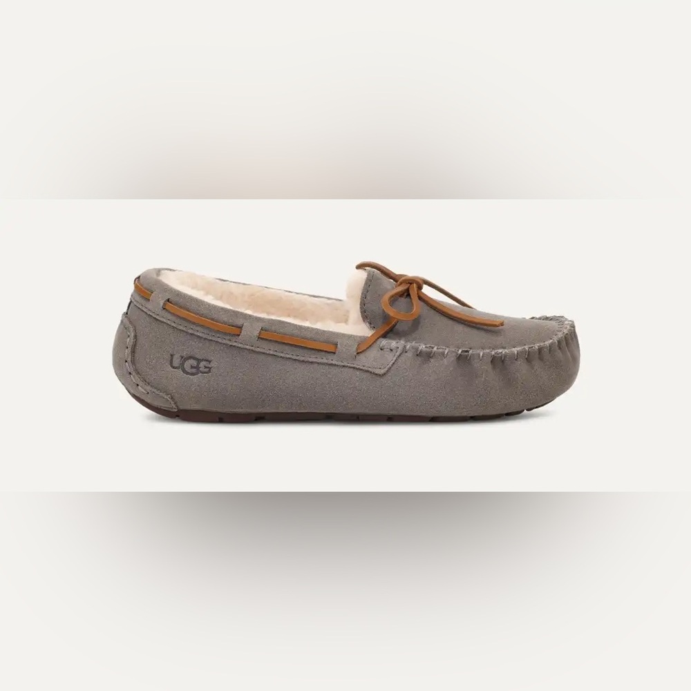 Women’s UGG Dakota slippers color gray